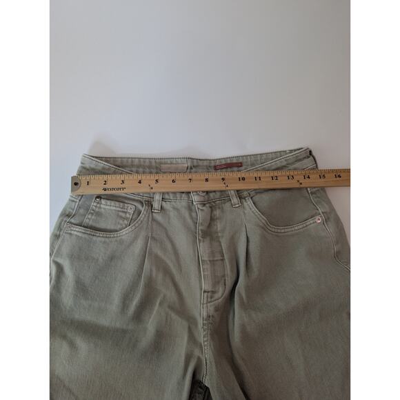 Anthropologie Pilcro Breaker Relaxed Jeans Light Wash Barrel Green Womens Sz 29 - Picture 11 of 16